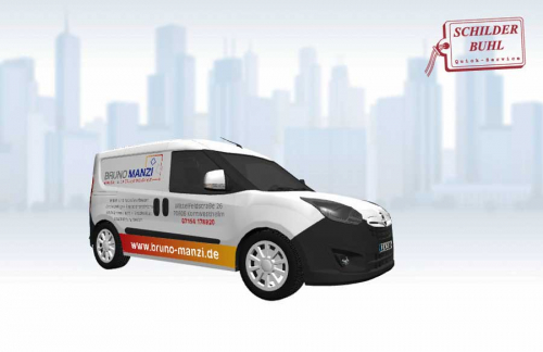 3D Fahrzeugvorlagen für Fahrzeugfolierung