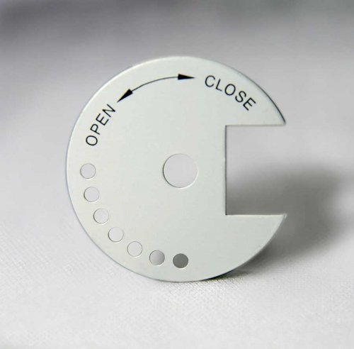 Aluminium gestanzt bedruckt