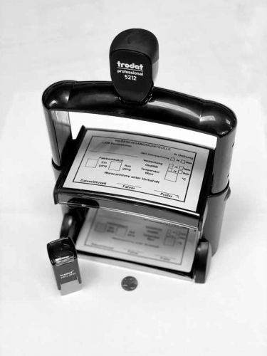 Automatikstempel gross - klein
