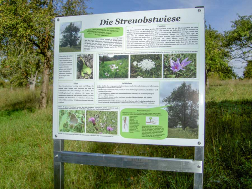 Dibond Alu Informationsschild