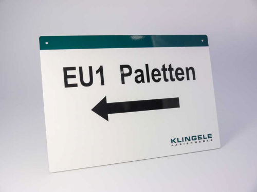 Dibond Schild Aluminium mit Digitaldruck