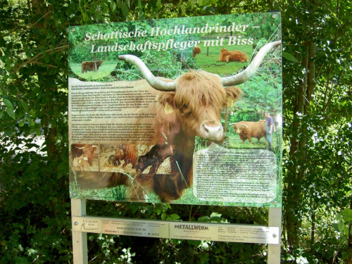 Dibond Schild Außenbereich