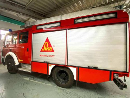 Feuerwehrauto-Lkw-Beschriftung/Folierung für Werkfeuerwehr