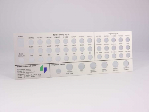 Frontblende gefräst bedruckt