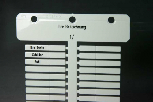 Kabelbeschriftung - ks4 18 Detail