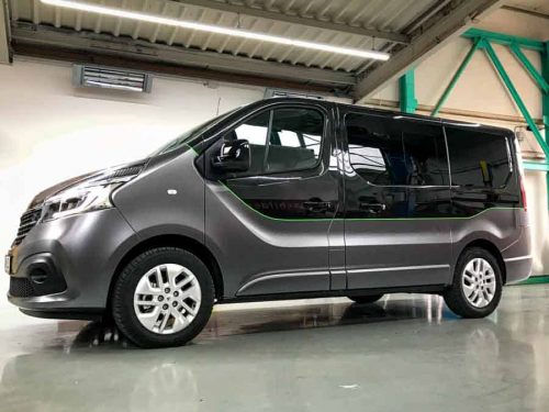 Renault Master Nutzfahrzeug Teilfolierung/Carwrapping matt