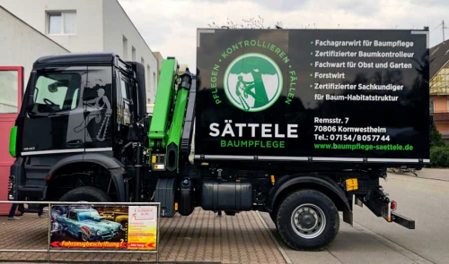 Fahrzeugfolierung LKW aus Kornwestheim (Stuttgart)