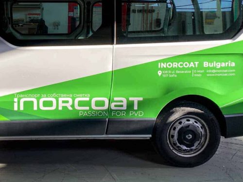 Teilfolierung, Transporter, Digitaldruck, Carwrapping