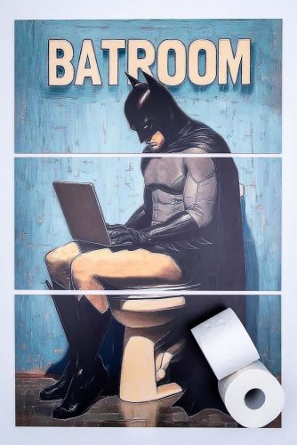 UV-Direktdruckfliese mit individuellem Foto von Batman