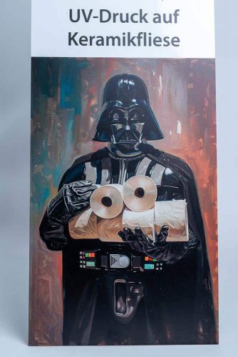 Individuell gestaltete Fliesen aus UV-Druckkeramik