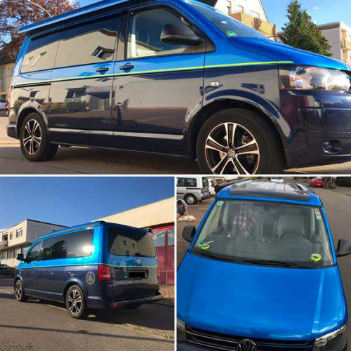 Fahrzeugfolierung auf VW Bus