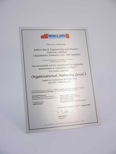 Zertifikat Untereloxaldruck