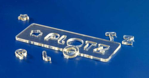 acrylglas-lasergeschnitten